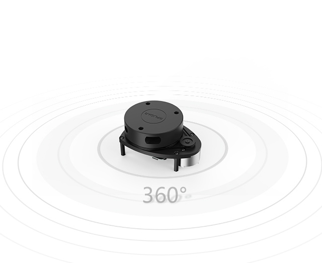 国产激光雷达RPLIDAR A1可实现对周围环境的360度全方位扫描测距检测
